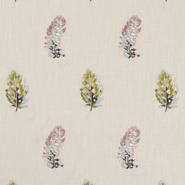Plumis Multi/Gilver Curtains