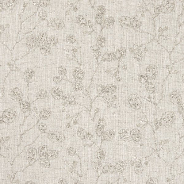 Honesty Natural/Gilver Curtains