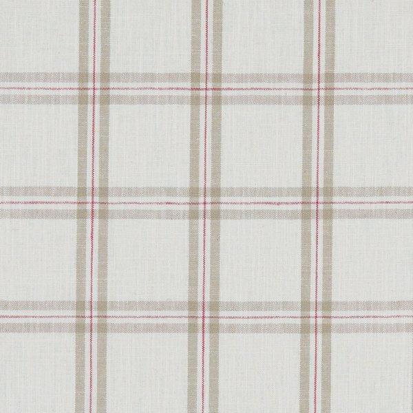Kelmscott Raspberry/Linen Roman Blind