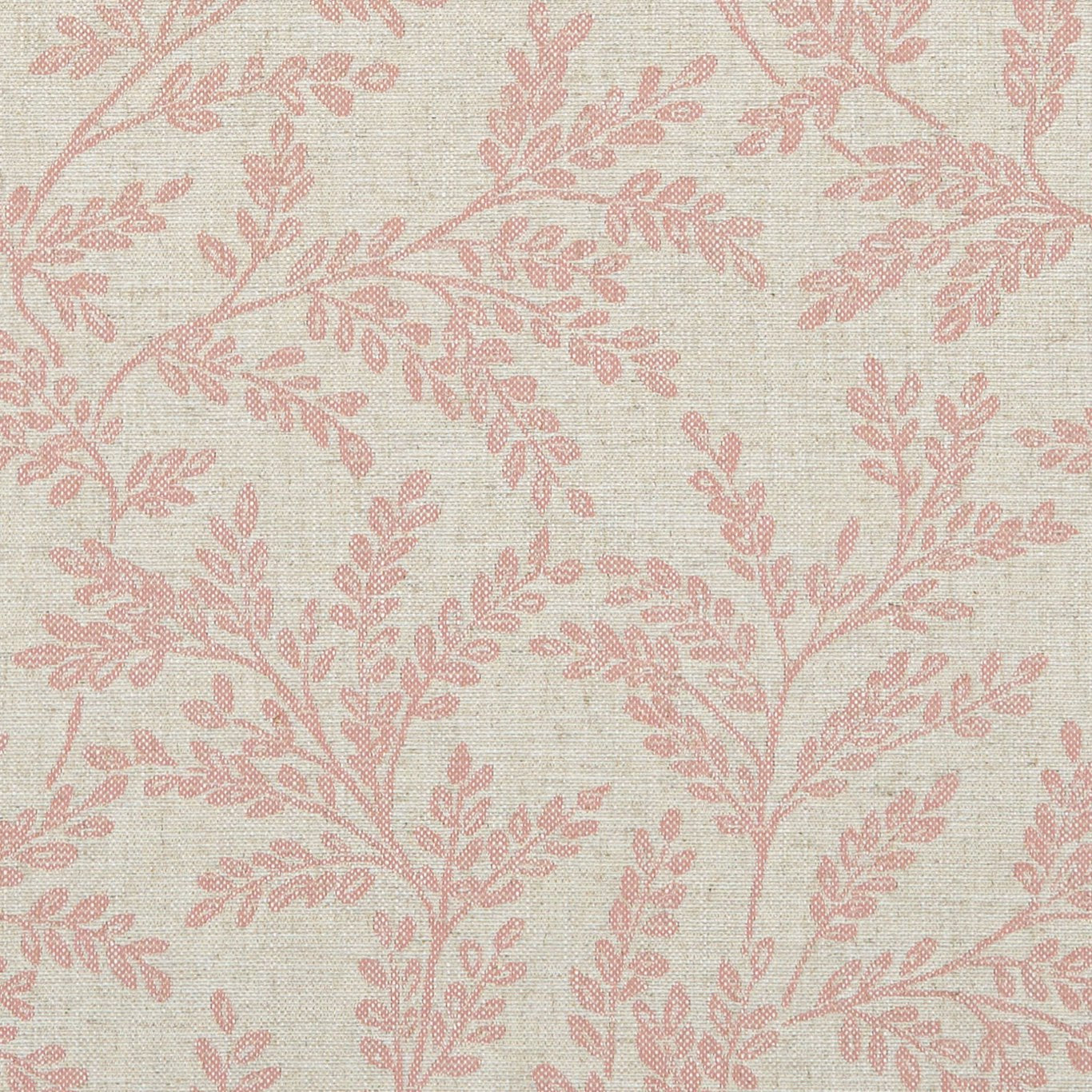 Ferndown Linen Blush Floral Print Cushion