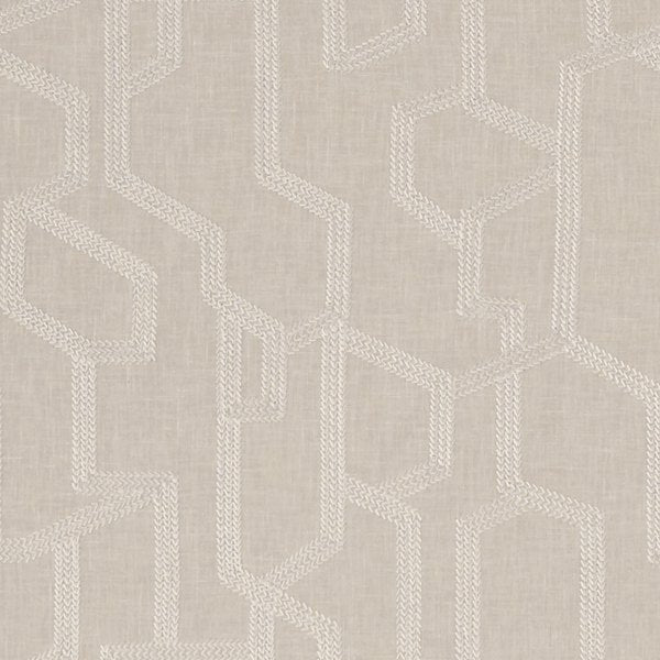 Labyrinth Linen Curtains