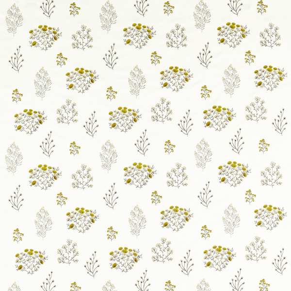 Floris Chartreuse Curtains