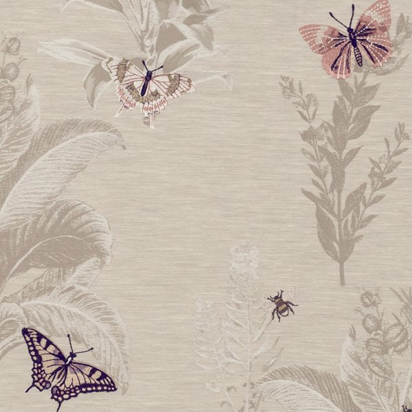 Monarch Blush/Damson Curtains