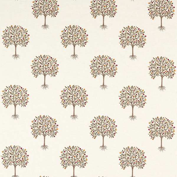 Bergamot Multi/Linen Curtains