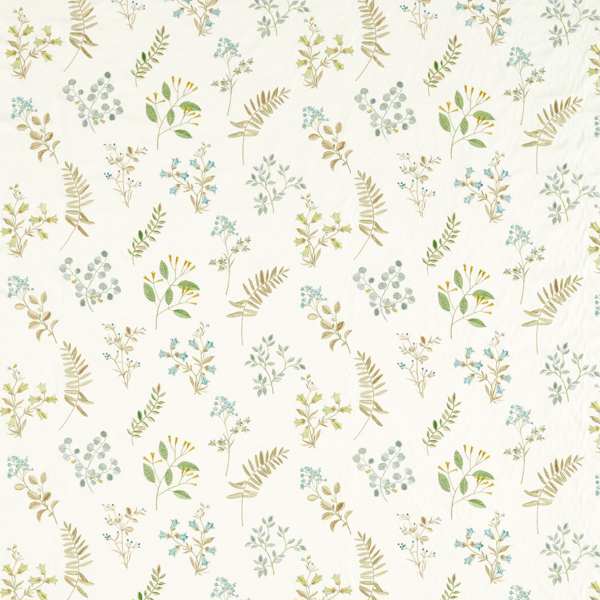 Brigitte Apple/Mineral Roman Blind