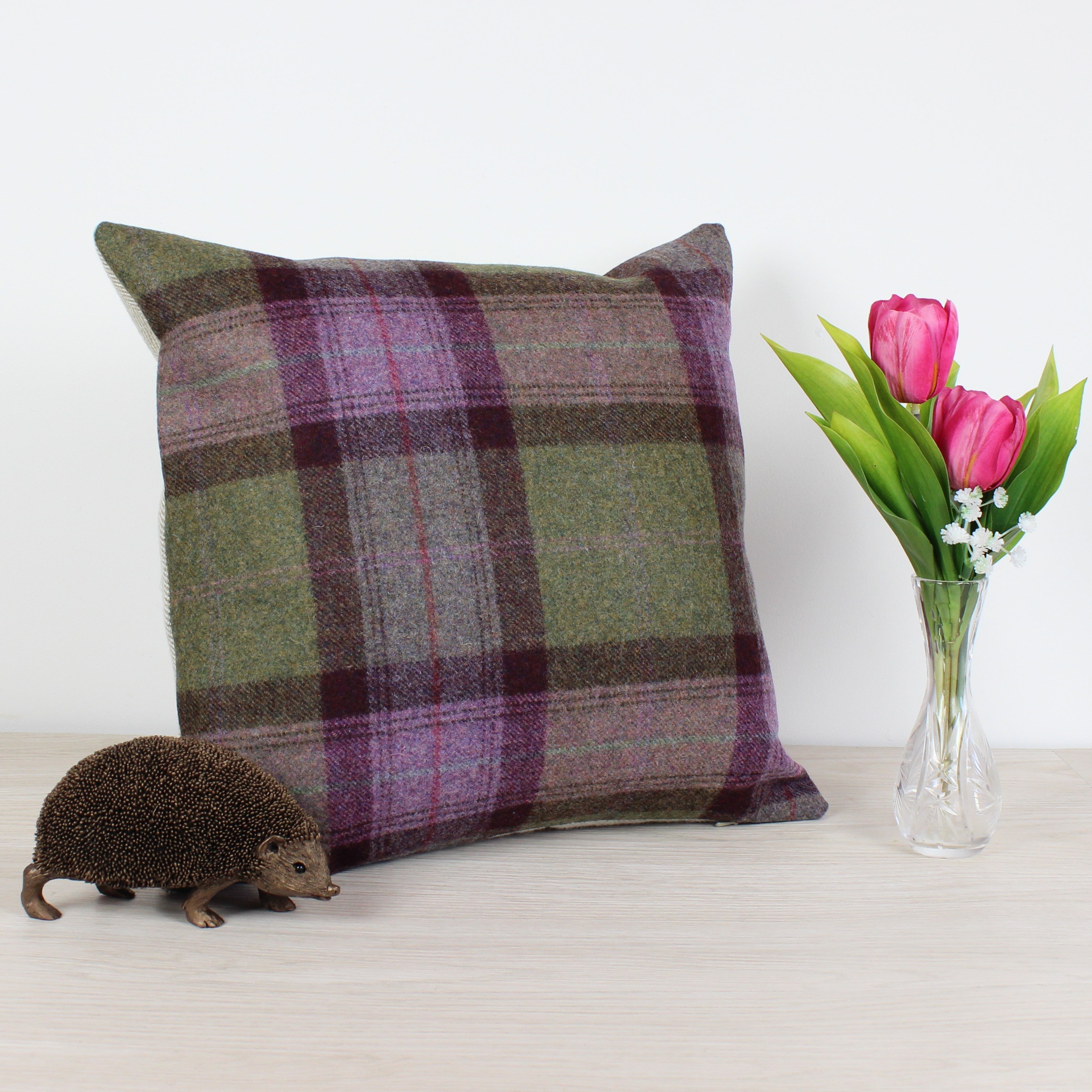 Skye Mystic Quartz Tweed Wool Cushion