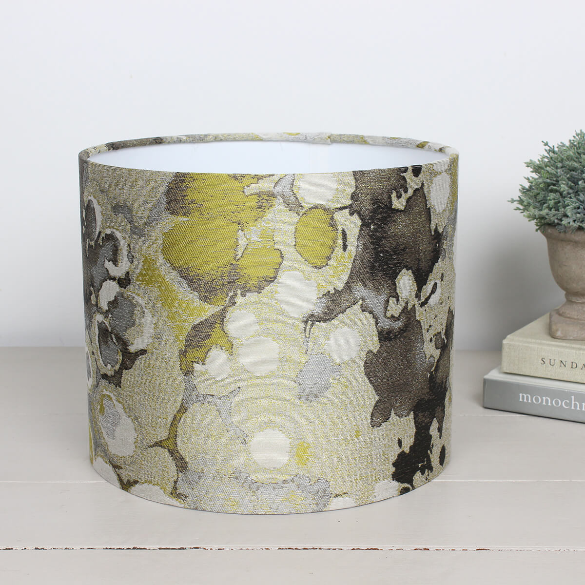 Laverne Ochre Drum Lampshade