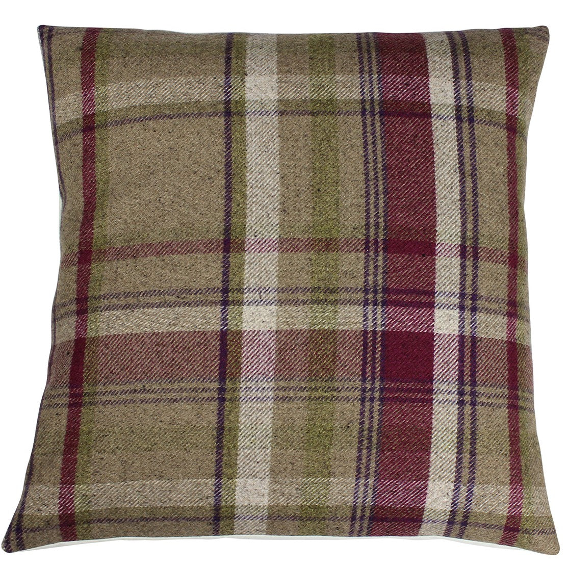 Heather Elgin Skye Checked Cushion