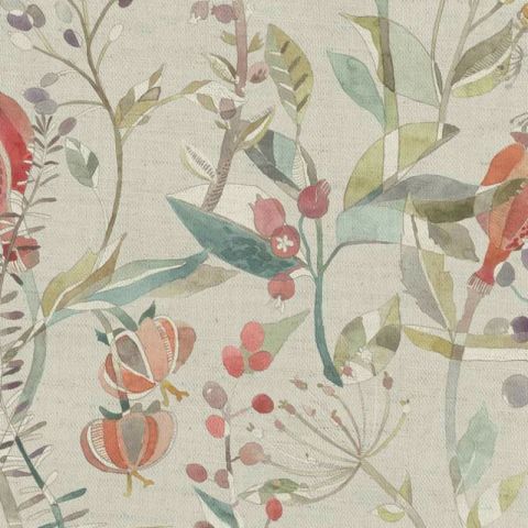 Kelston Cinnamon Linen Curtains