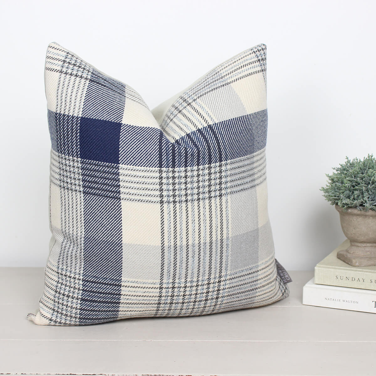 Katrine Indigo Cushion
