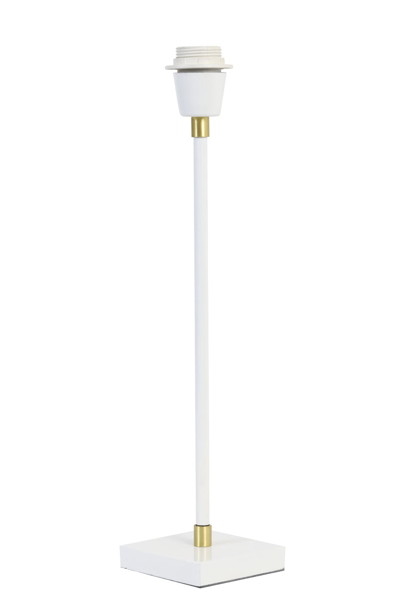 Mosiro Matt White Lampbase