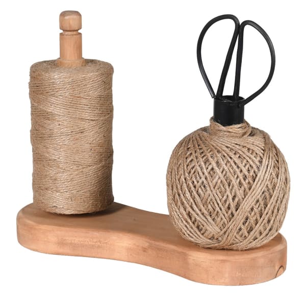 Twine Wooden Holder