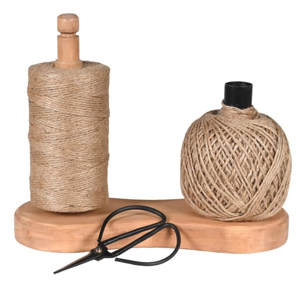 Twine Wooden Holder