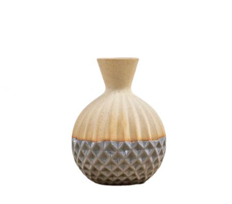 Dolomite Grey Ramona Vase - Small