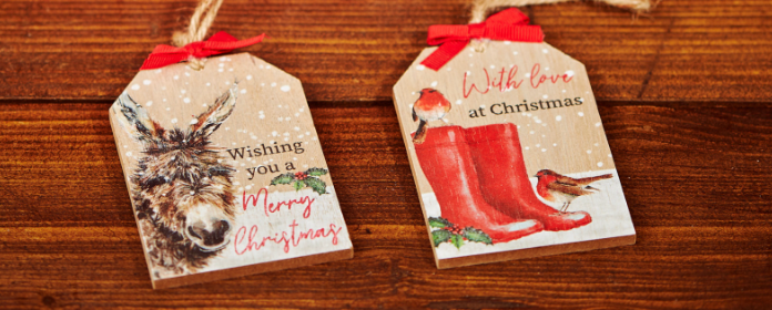 Sentiment Christmas Tag