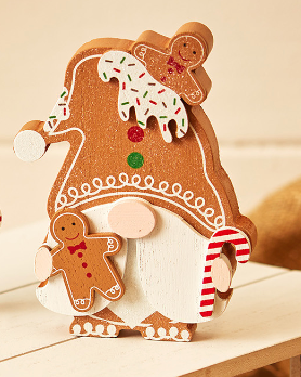 Gingerbread Gnome Decoration