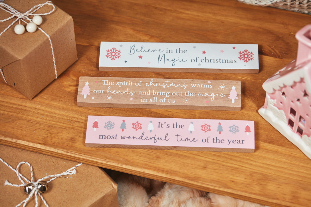Christmas Tabletop Block