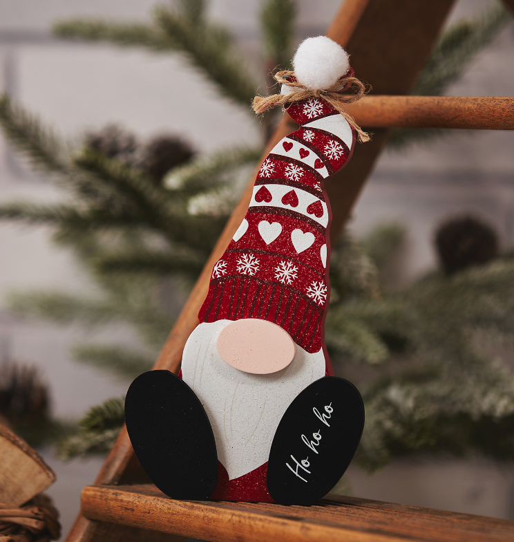 Festive Gnome Decoration - Large
