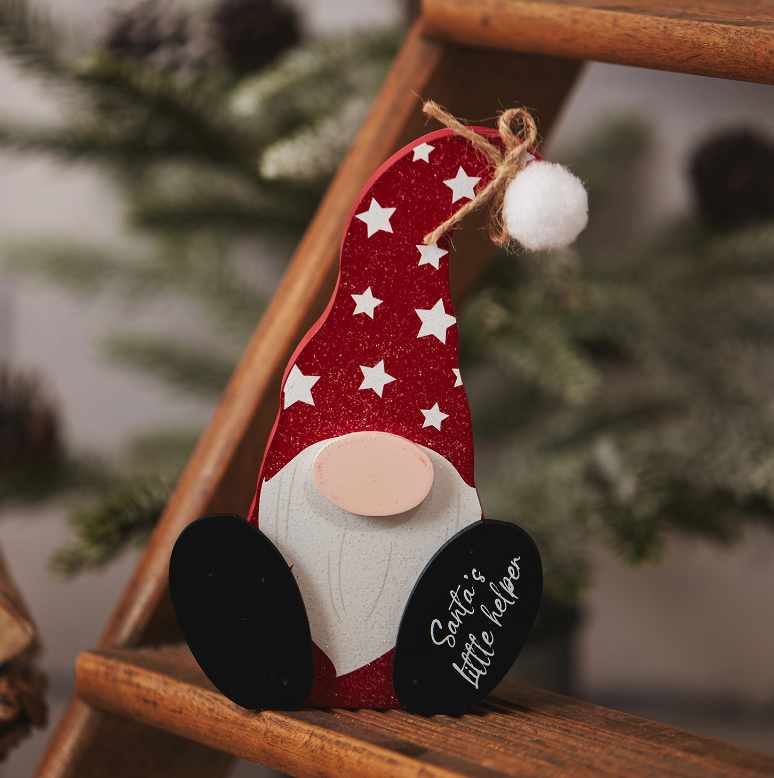 Festive Gnome Decoration - Small