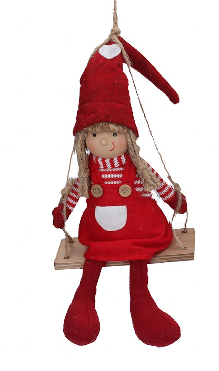 Christmas Nordic Swing Decoration