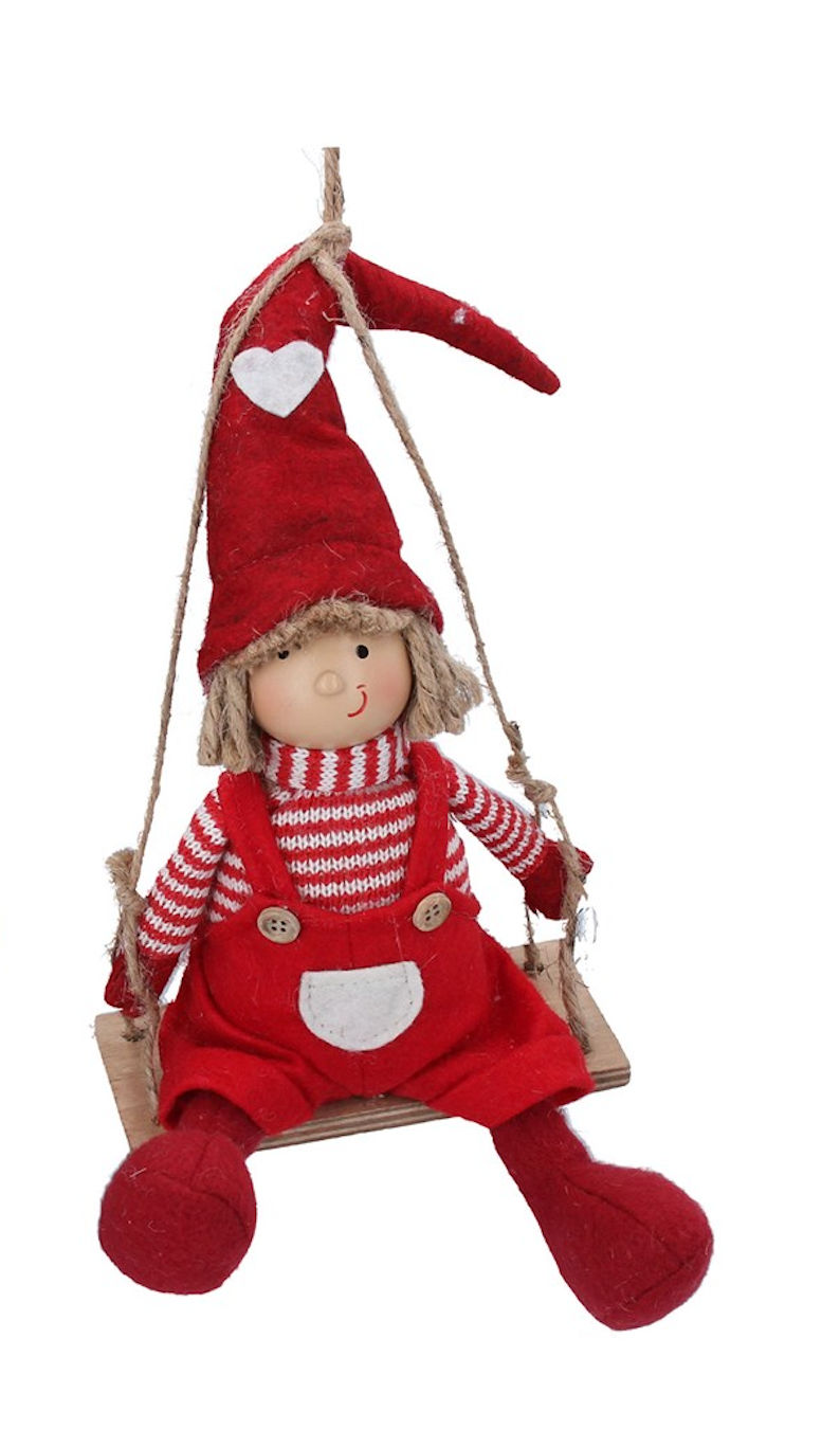Christmas Nordic Swing Decoration