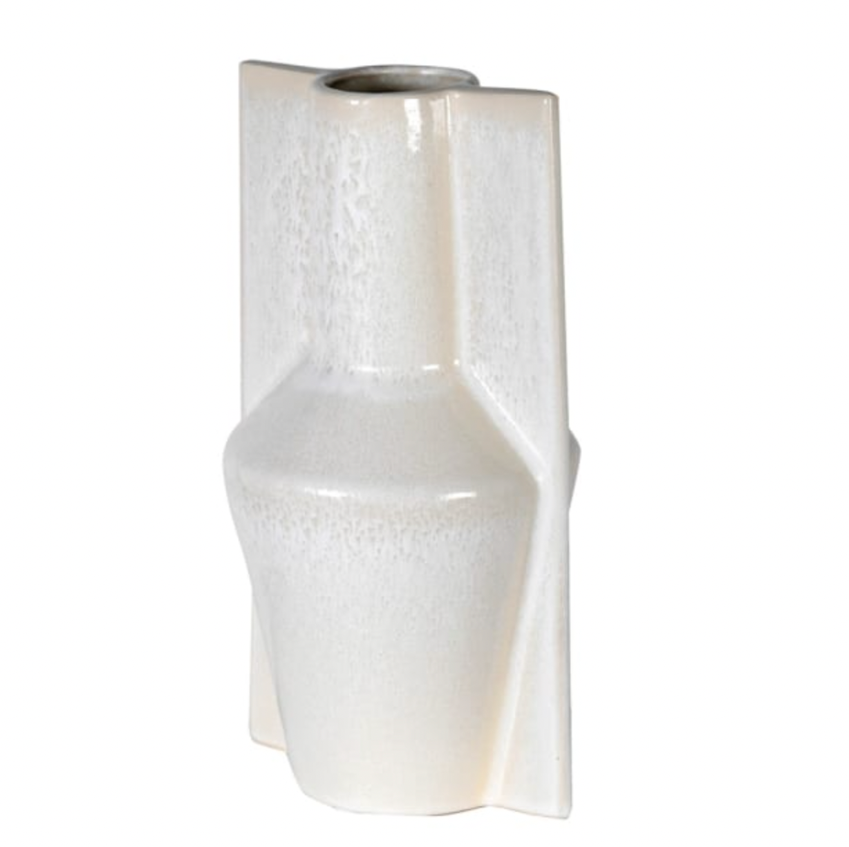 Off White Ceramic Vase