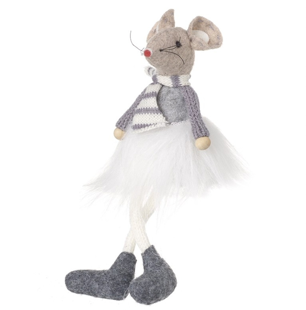 Sitting Girl in Tutu Mouse