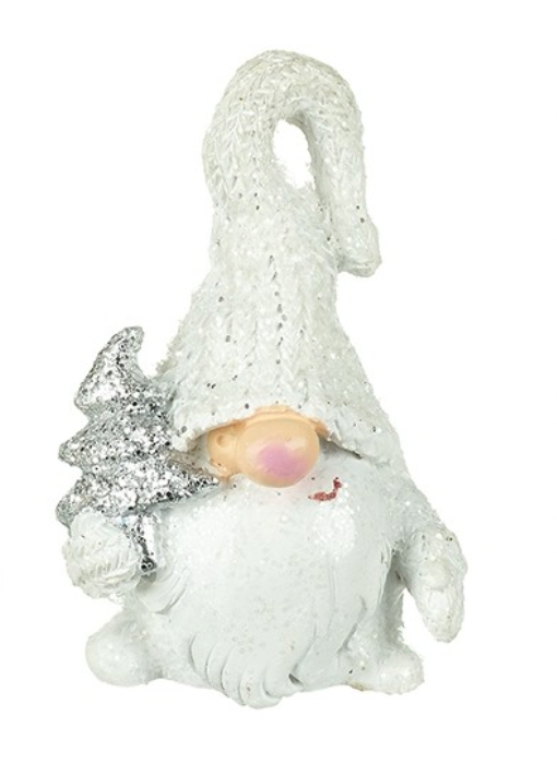 Small Gonks In White Hats Ornament