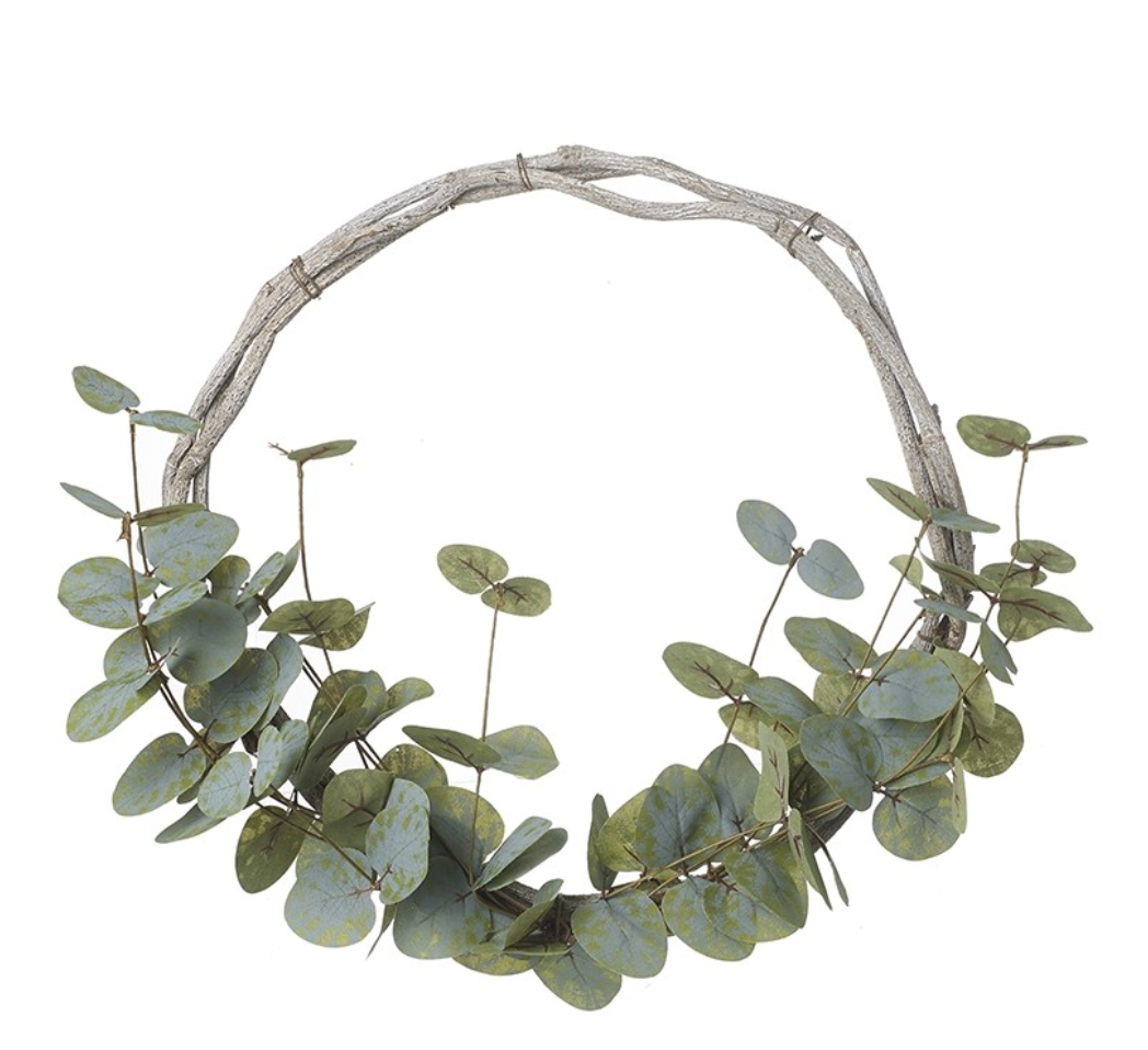 Simple Eucalyptus & Twine Wreath