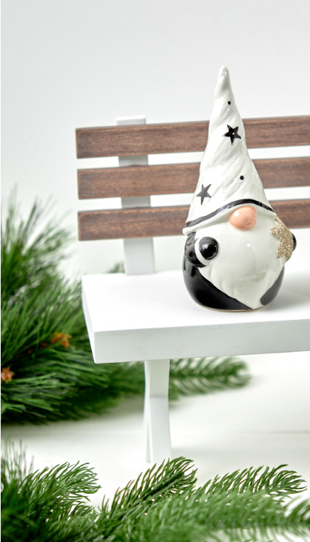 Small Black & White Gonk