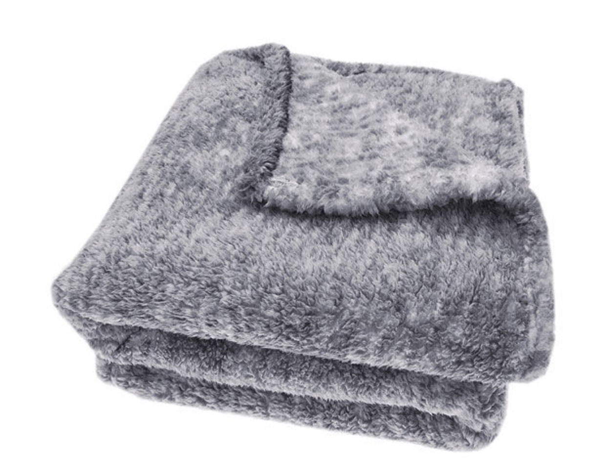 Grey Cosy Cloud Throw
