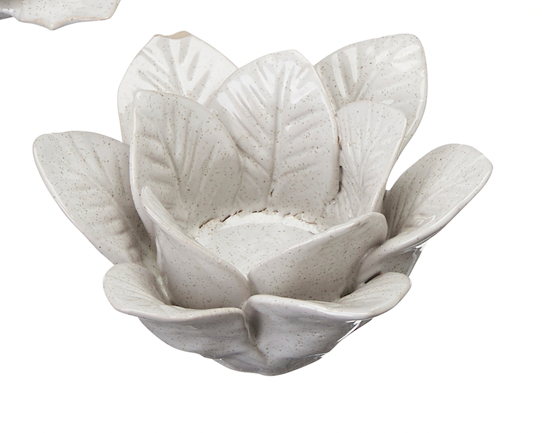 Stone Effect Candle Holder