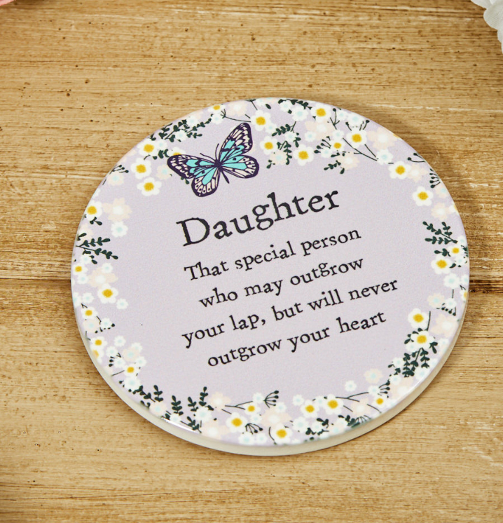 Daughter Ceramic Coaster