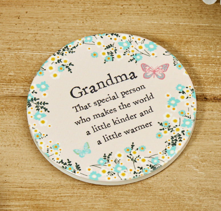 Grandma Ceramic Coaster