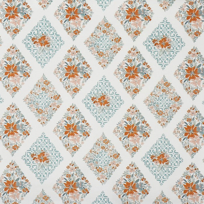 Bibury Apricot Roman Blind