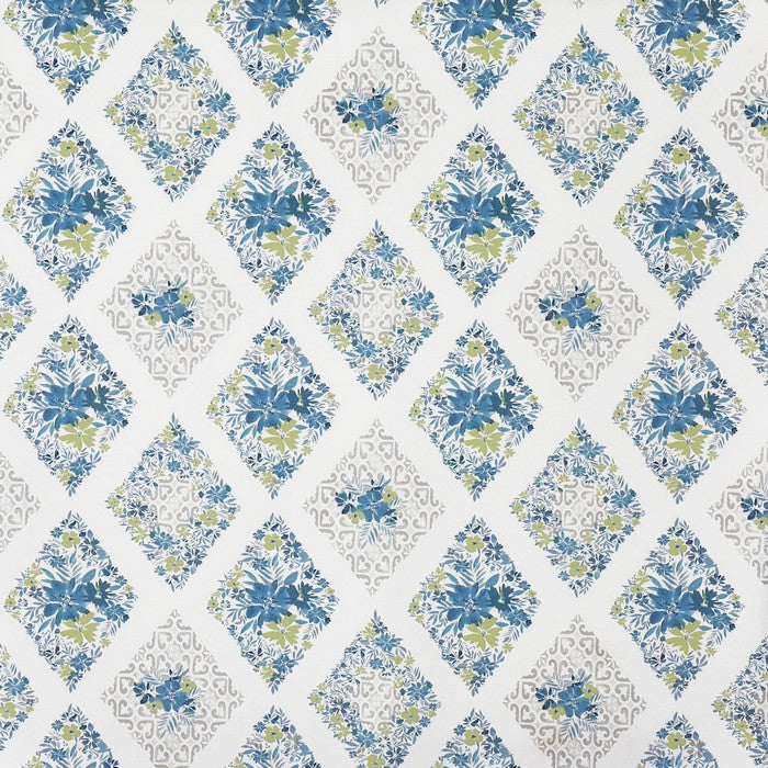 Bibury Cornflower Roman Blind