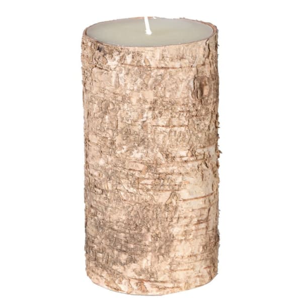Medium Birch Bark Candle