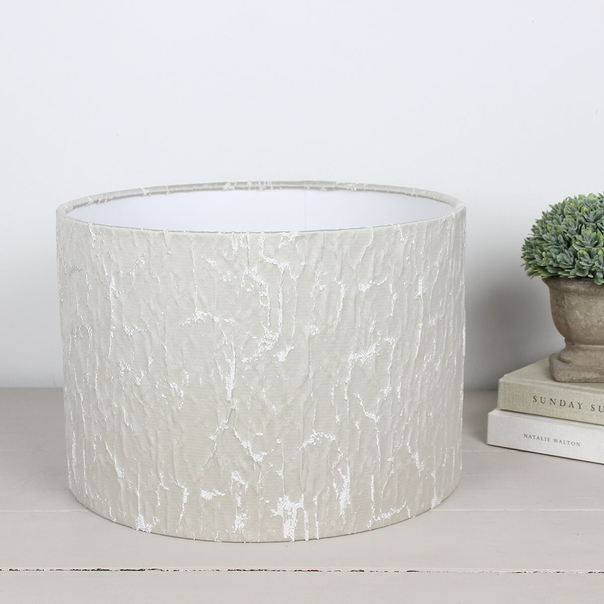 Tatiana Champagne Drum Lampshade